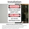 Signmission High Voltage Keep Out Bilingual Danger Sign, Vinyl Decal, 7in W x 10in L, 2PK OS-2PACK-DS-D-710-L-19391 - alternate 4